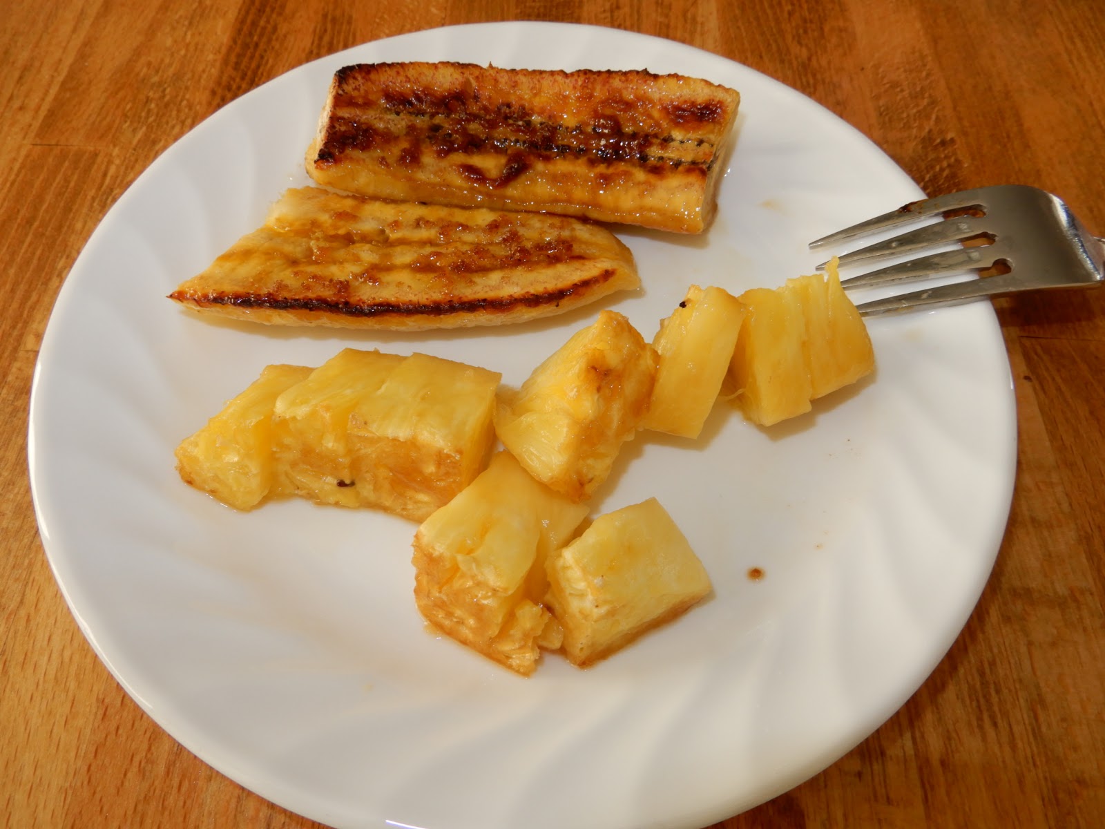 The Idle Mind's Cooking Pineapple/Banana Dessert