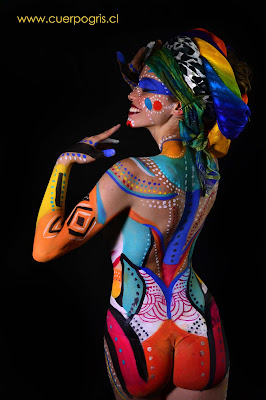 CUERPOS PINTADOS CHILE AFROBEAT