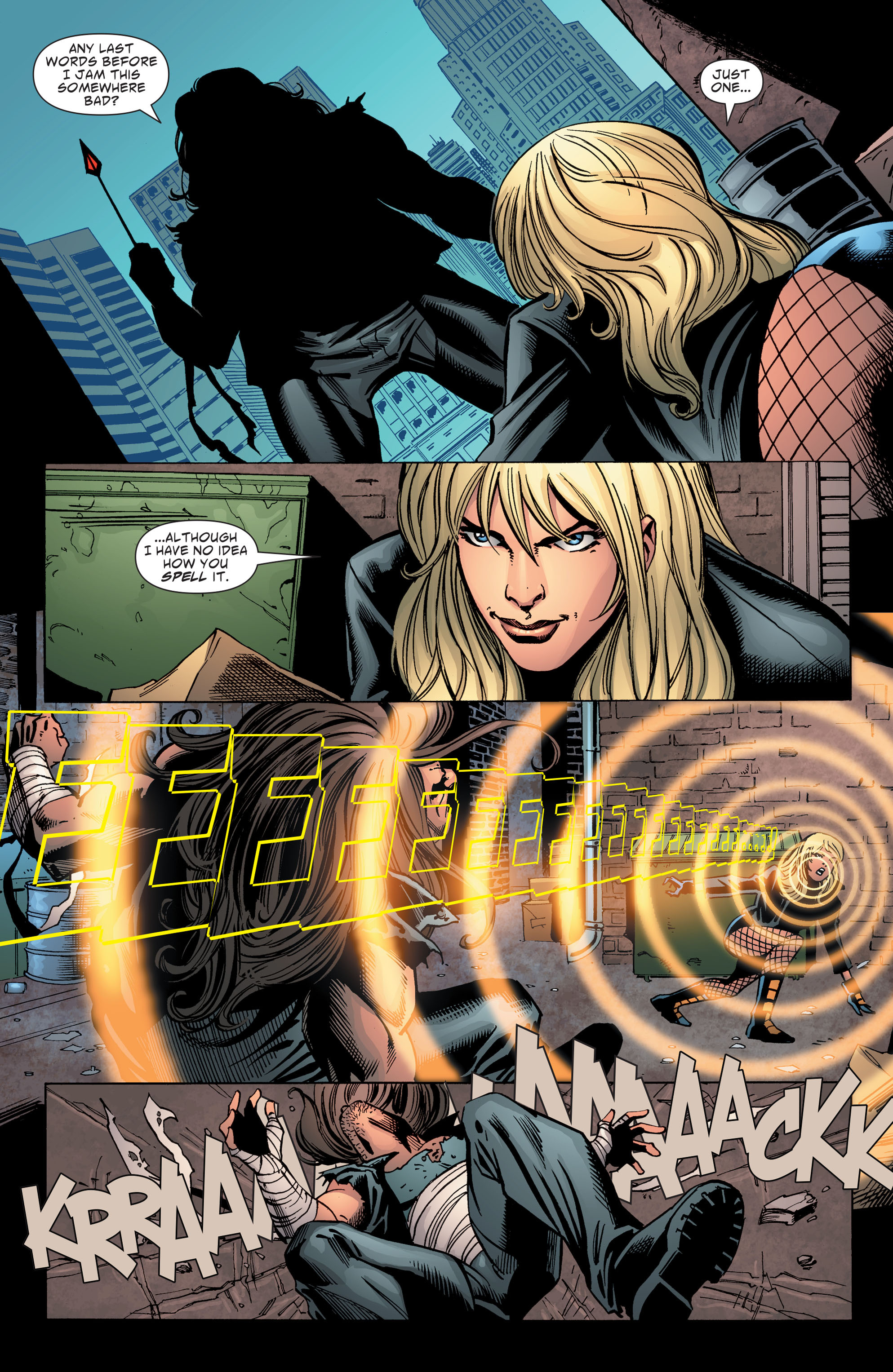 Read online Green Arrow/Black Canary comic -  Issue #15 - 21