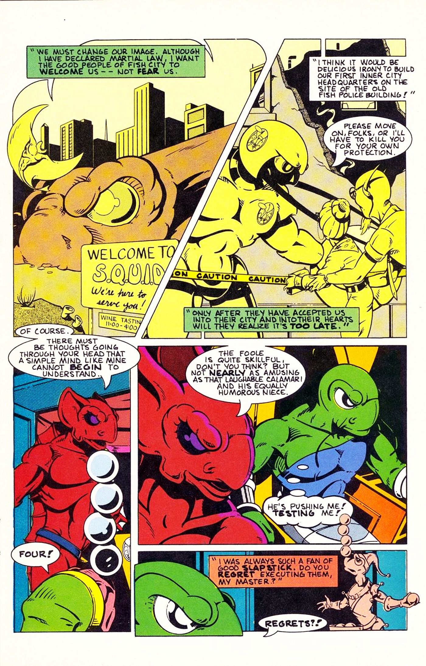 Read online The Fish Police comic -  Issue #12 - 5