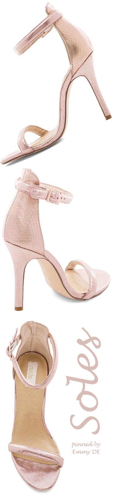 Brilliant Luxury by Emmy DE ♦ Nude Icebergs Heels by Soles