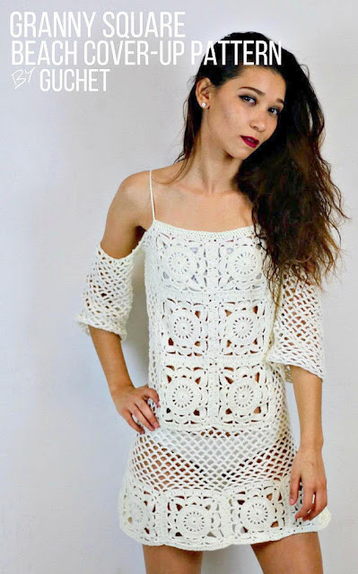 Lace dress Crochet pattern