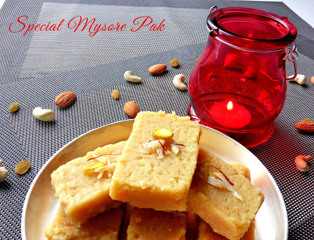 Special Mysore Pak | Soft Mysore Pak Recipe