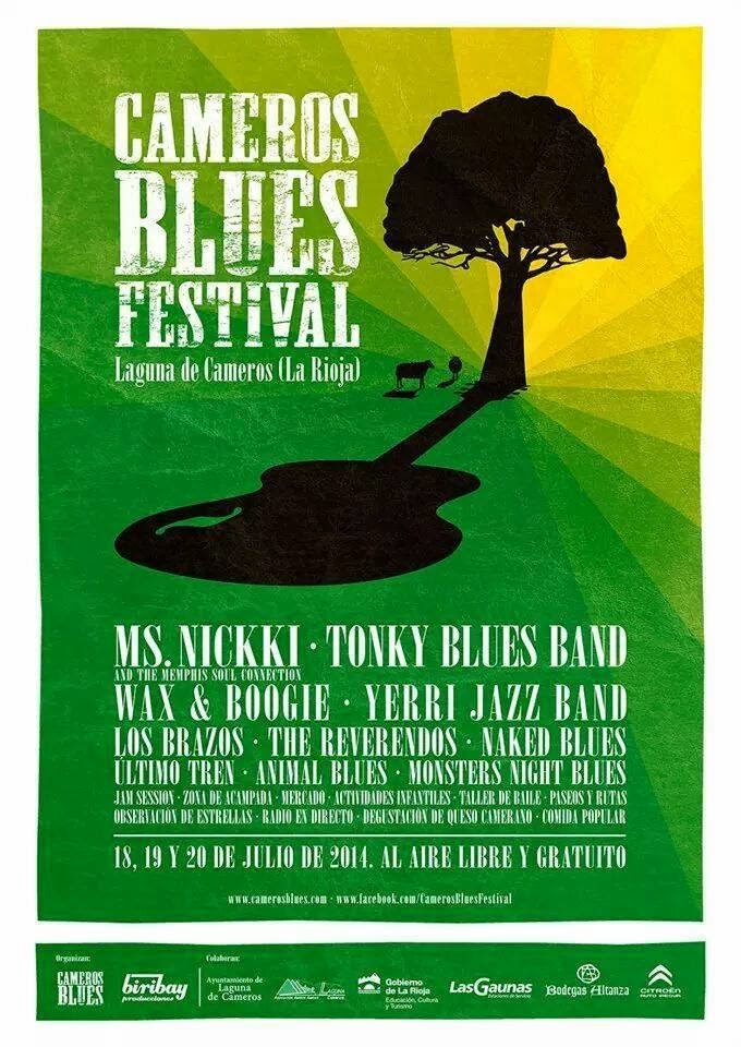 II Cameros Blues Festival. Laguna de Cameros, del 18 al 20 de julio.