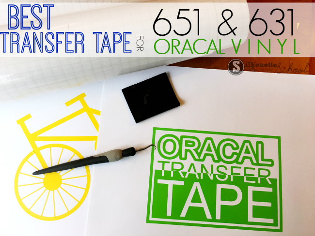 Trick to Picking Up Vinyl When It Won't Stick to the Transfer Tape -  Silhouette School