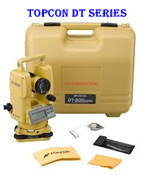 Brosur & Spesifikasi Digital Theodolite Topcon DT-200 Series, DT-205, DT-207, DT-209, DT-205L, DT-207L, DT-209L