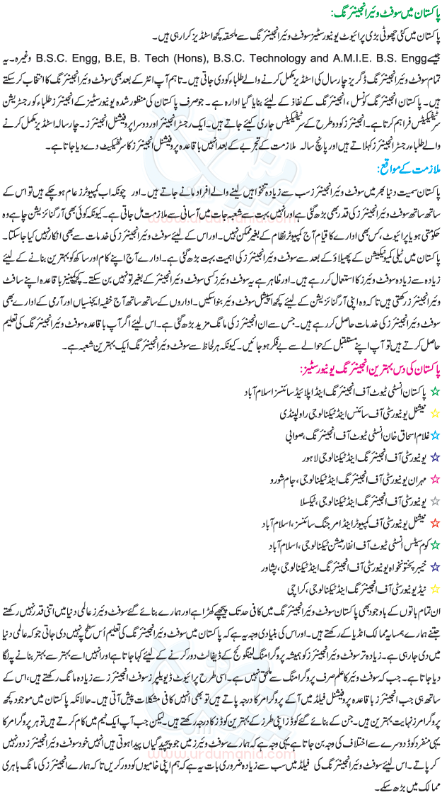 HOW TO WRITE SOFTWARE ENGINEERING IN URDU visual data 5