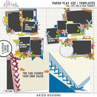 Paper Play22 by Akizo Designs