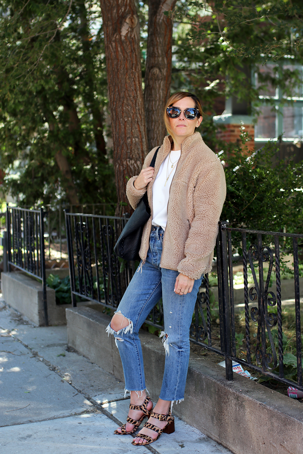 Outfits File: The Teddy Bear Jacket for Fall - gaby burger