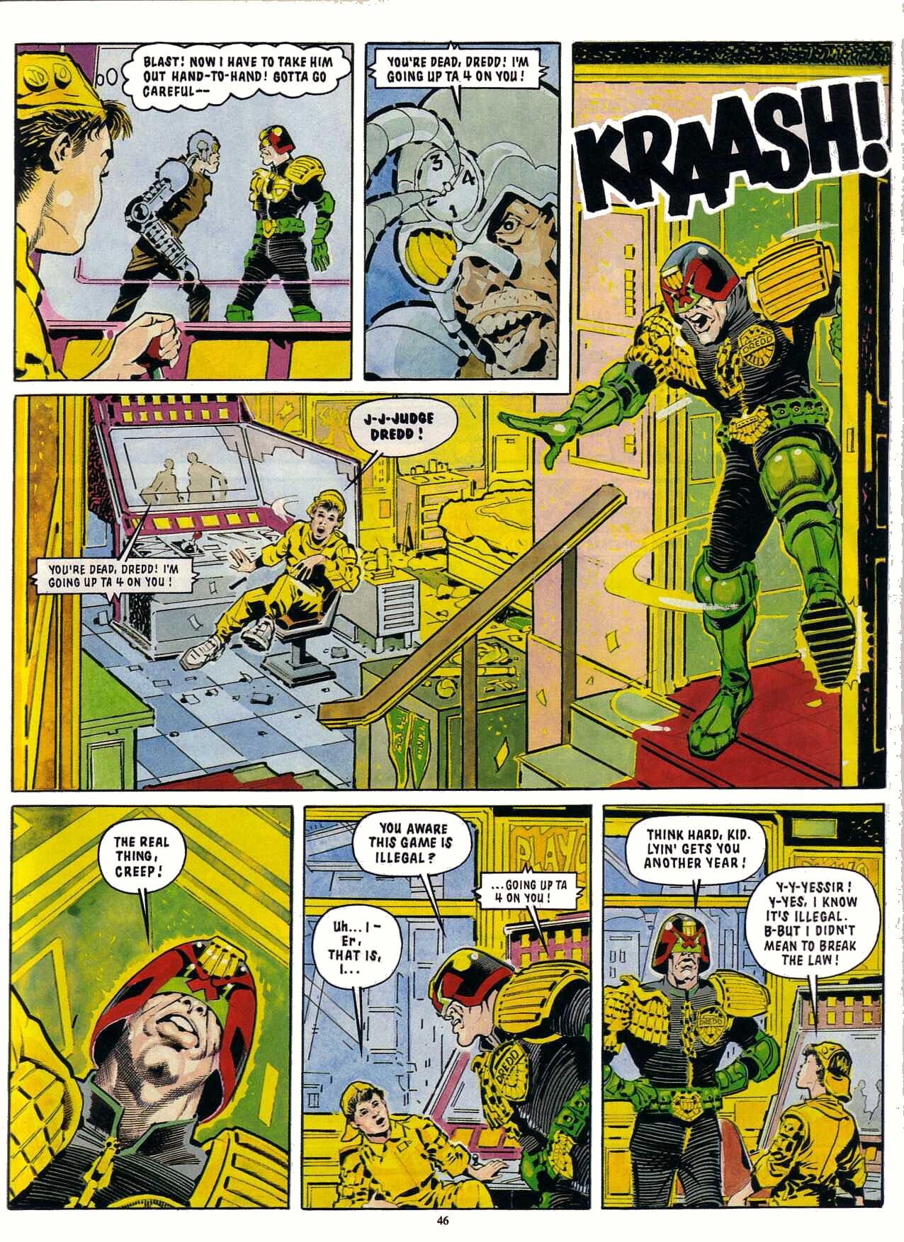 Read online Judge Dredd: The Complete Case Files comic -  Issue # TPB 14 (Part 2) - 135