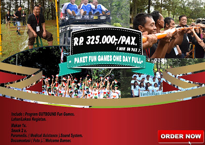 Pilihan paket outbound puncak