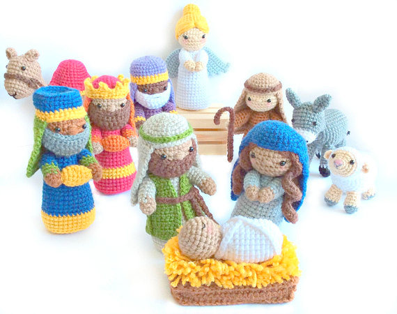 Christmas nativity Crochet pattern