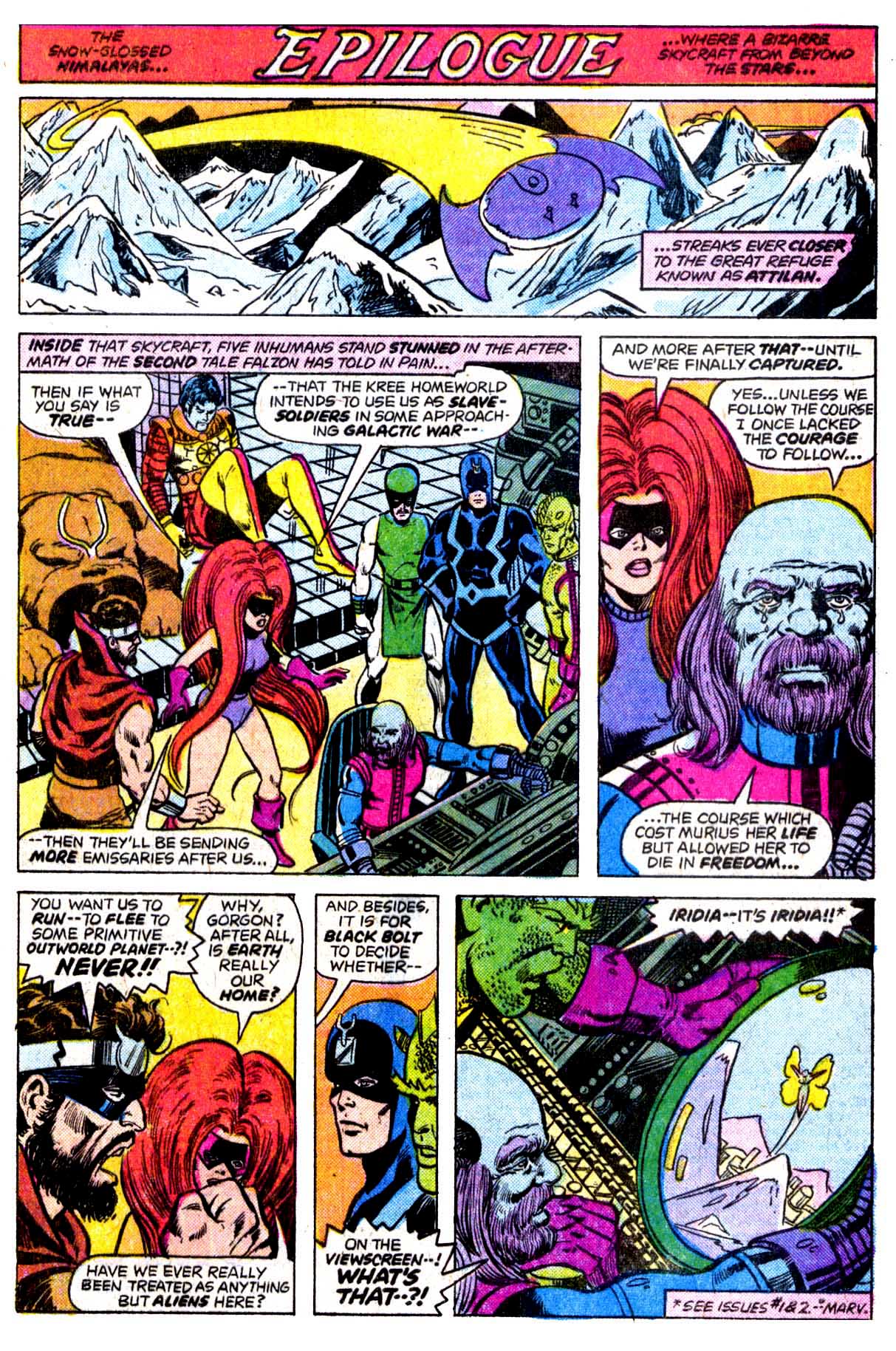 Read online Inhumans (1975) comic -  Issue #4 - 16