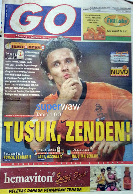 Tabloid GO: TUSUK, ZENDEN!