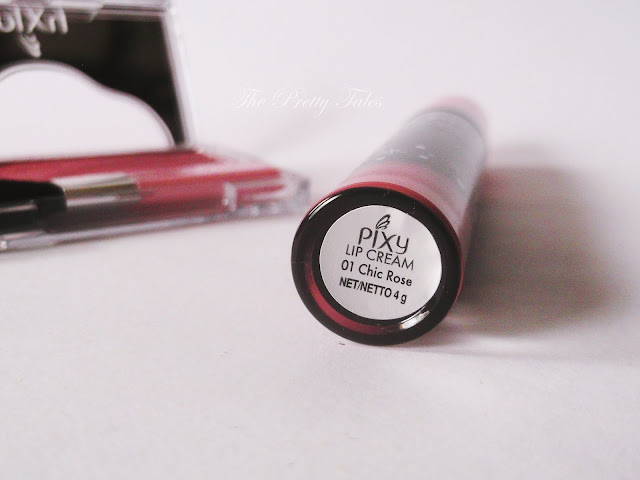 pixy lip cream 01 chic rose review