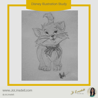 Disney Illustration Study: The Aristocats #Illustrations #Sketches