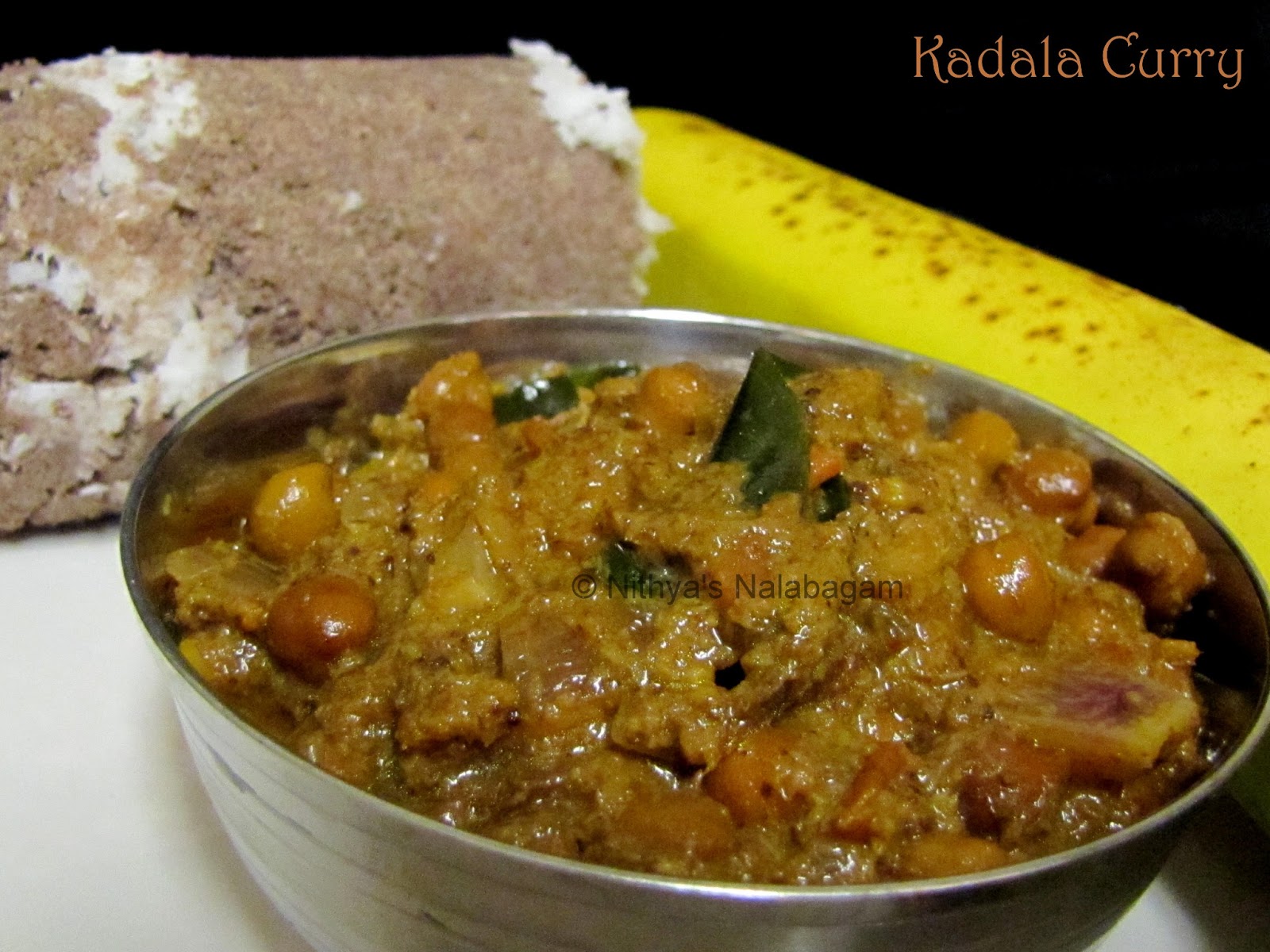 Kadala Curry For Puttu Veena's Curryworld