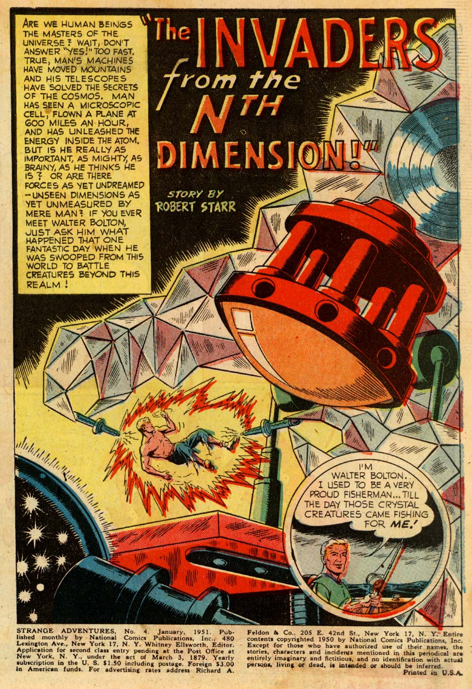 Read online Strange Adventures (1950) comic -  Issue #4 - 3