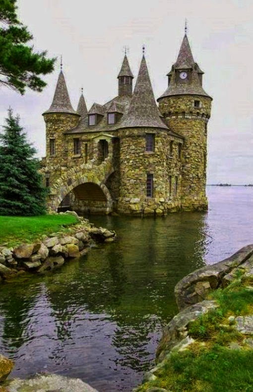 Balintore Castle in Angus, Scotland