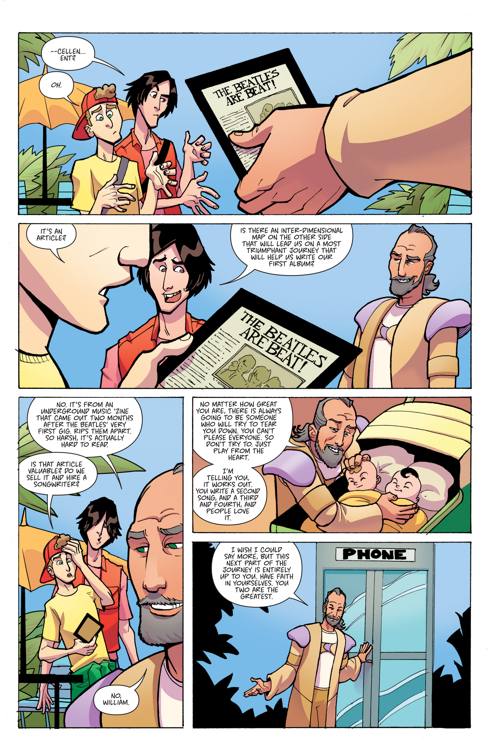 Read online Bill & Ted's Most Triumphant Return comic -  Issue #1 - 13