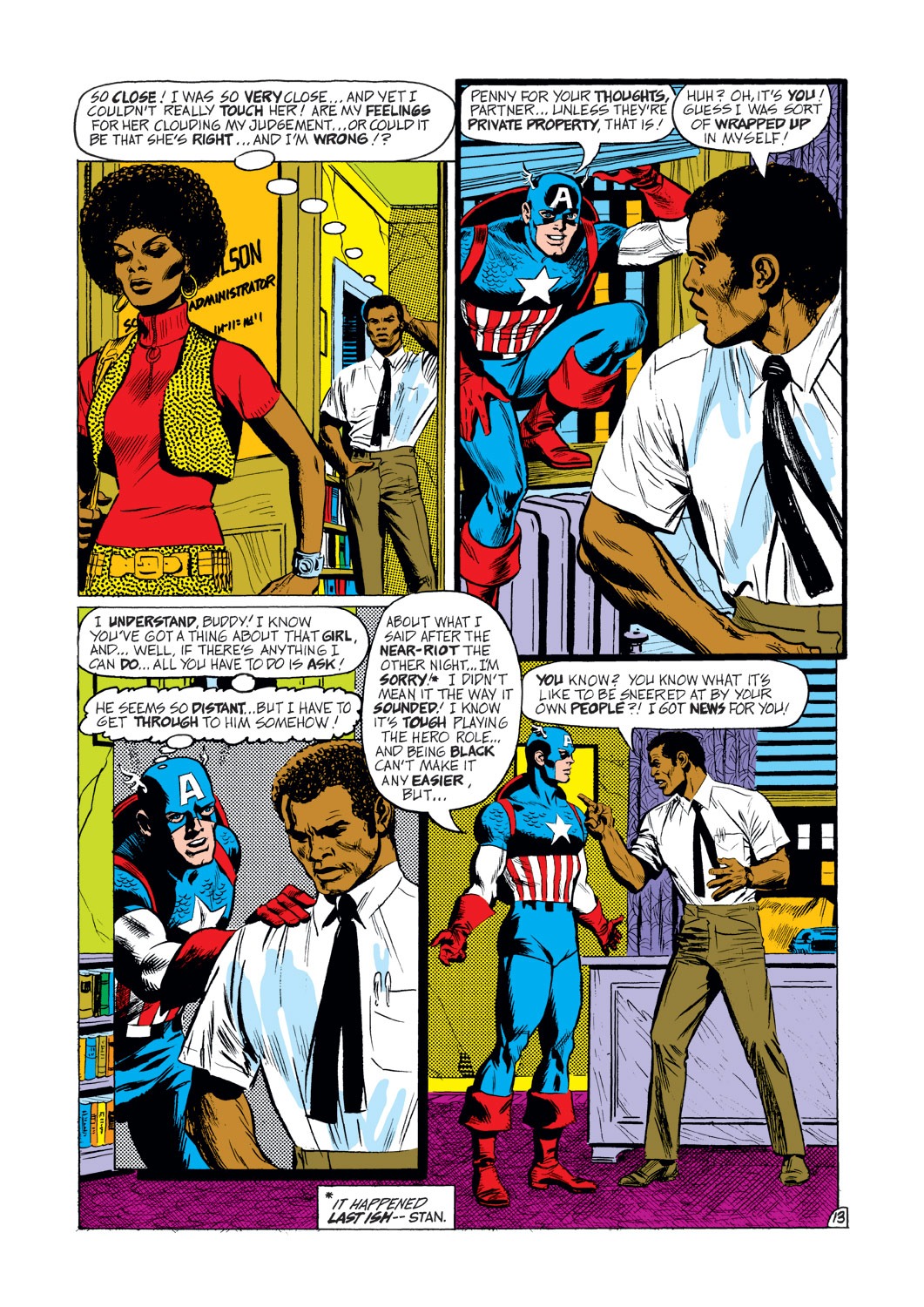 Read online Captain America (1968) comic -  Issue #144 - 14