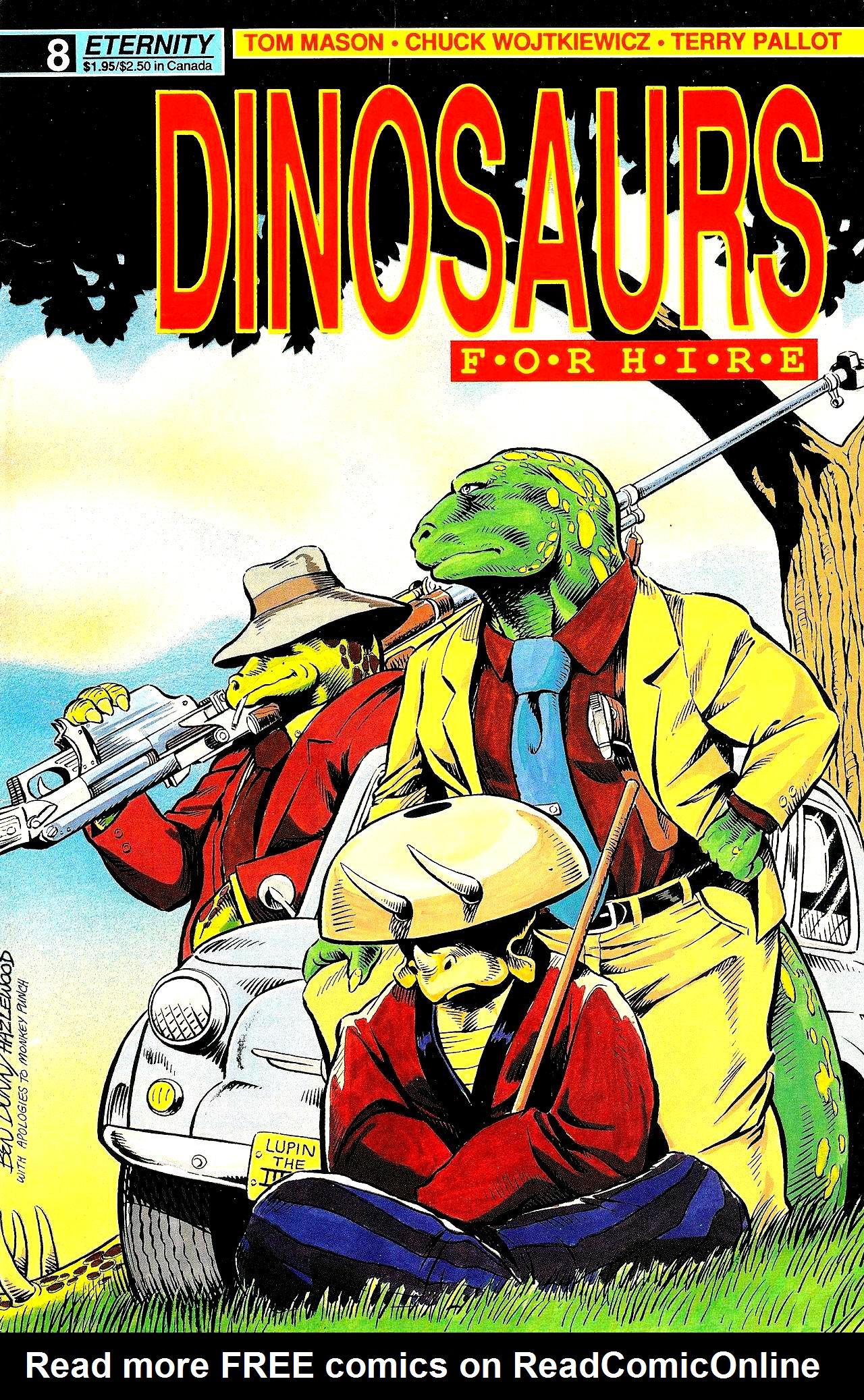 Read online Dinosaurs For Hire (1988) comic -  Issue #8 - 1