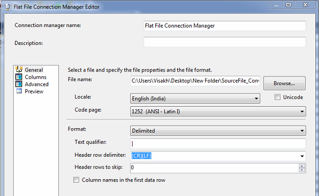 Ssis Tips Handling Embedded Text Qualifiers In Ssis Flat File Source