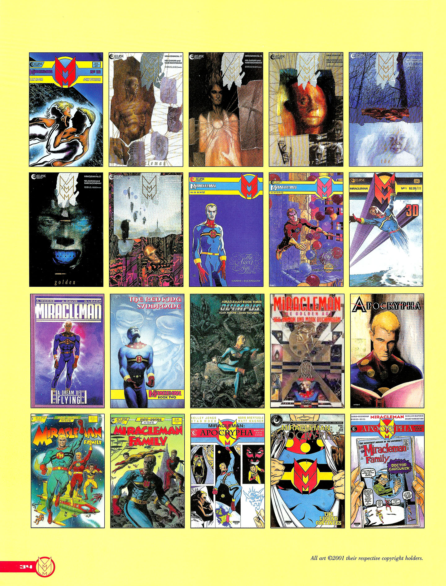 Read online Kimota!: The Miracleman Companion comic -  Issue # Full - 35