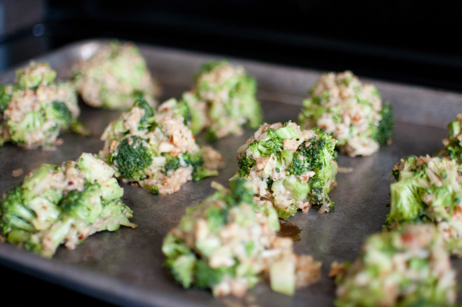 whole foods for our whole life Broccoli Bites with dipping sauce