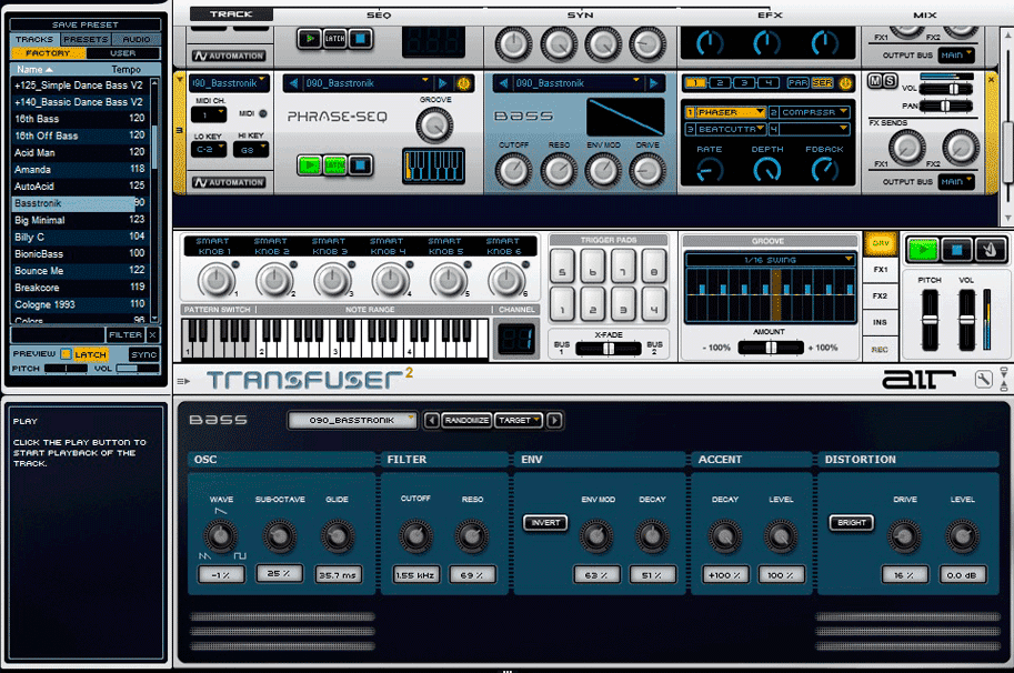 Free download AIR Music Tech Transfuser 2 v2.0.7 WIN