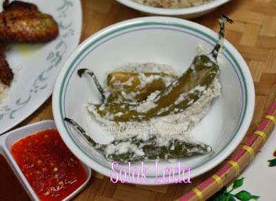 Solok Lada Sedap, Resepi Solok Lada,Nasi Kerabu, Nasi Kerabu Bunga Telang, Nasi Kerabu Kelantan, Cara Masak Nasi Kerabu Sedap