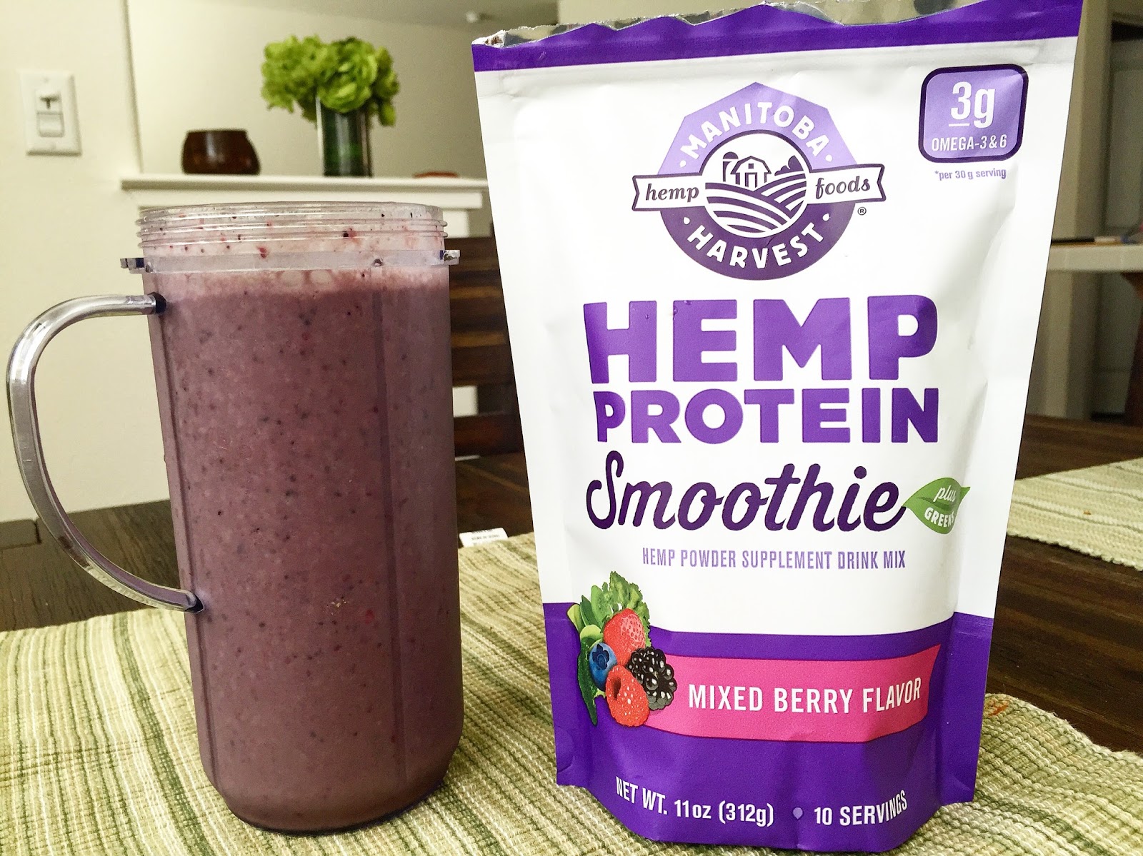 RunHikePlay Manitoba Harvest Hemp Protein Smoothie Review