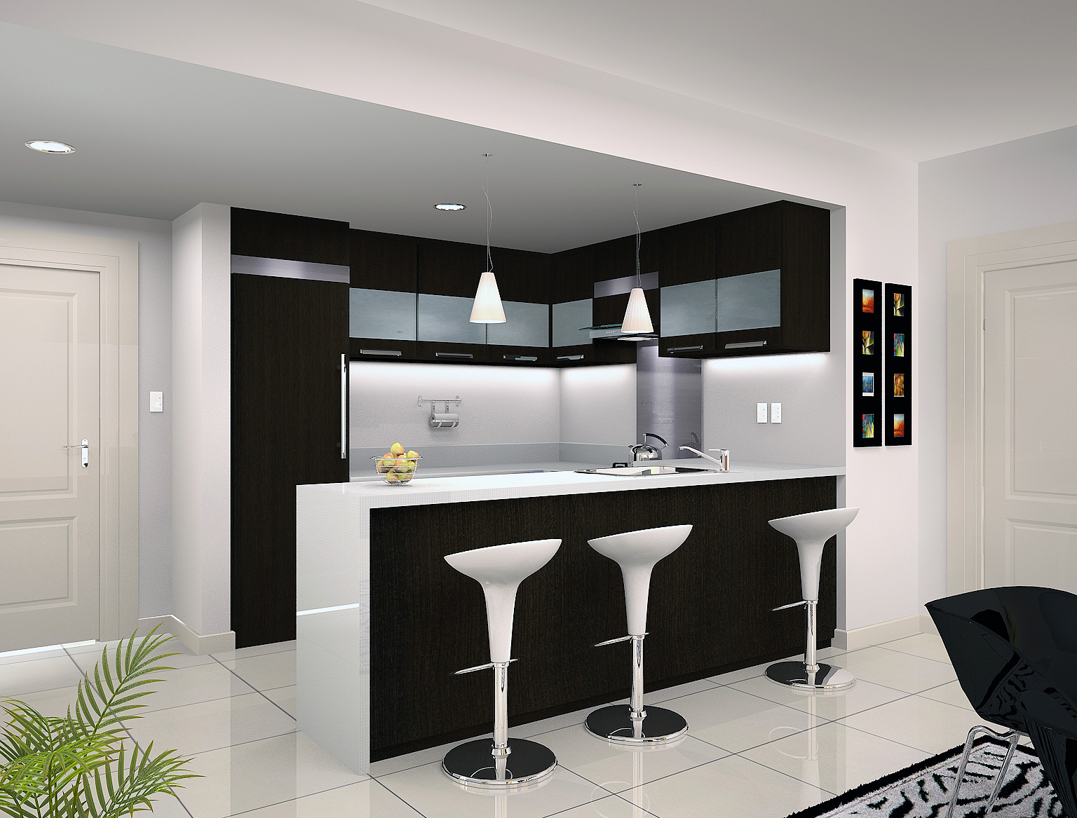 Angelo Aguilar Interior Design Portfolio Kitchen Condo