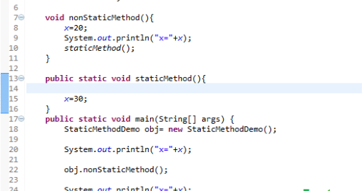 Selenium Webdriver with Java. : Calling static method from non static ...