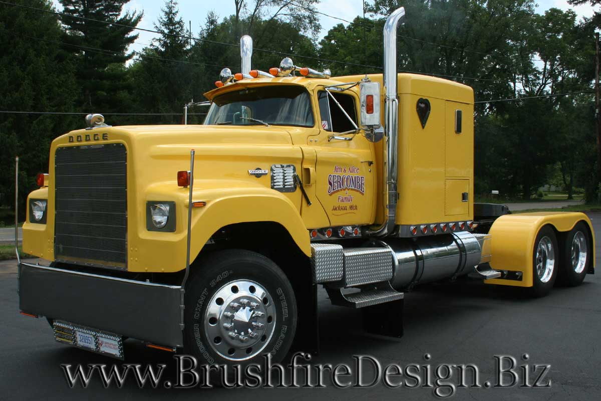 Brushfire Design: 1975 Dodge Big Horn... A tribute for a friend...