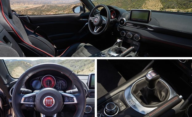 Supercars 2017 Fiat 124 Spider Abarth 124 Spider Abarth S Chis With A Touch Of Entertaining Oversteer The Driver Sitting Only Barely Forward Rear Axle It Sweet Sensation