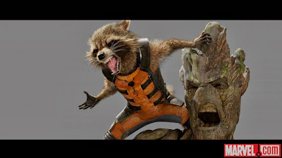 Guardians of the Galaxy Rocket and Groot Scott Young