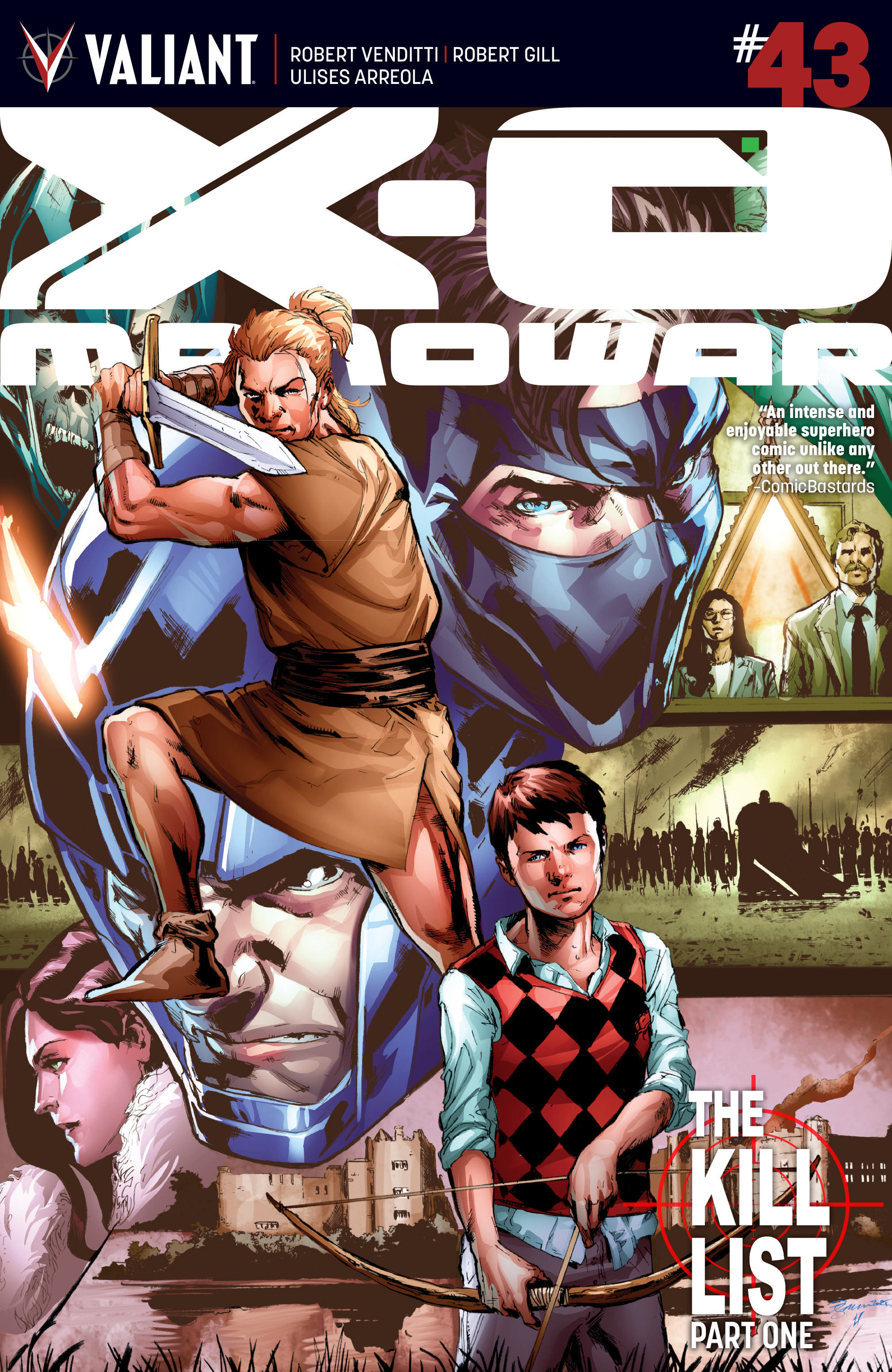 Read online X-O Manowar (2012) comic -  Issue #43 - 1