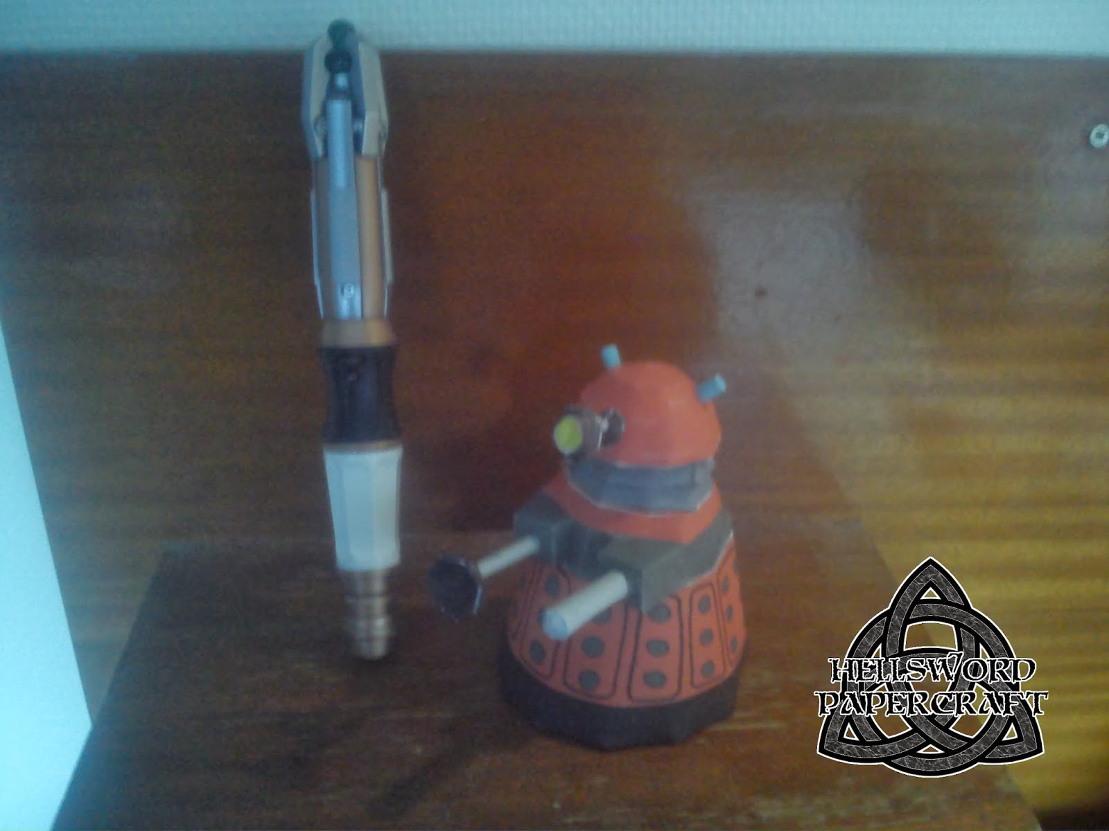 Chibi Dalek Papercraft