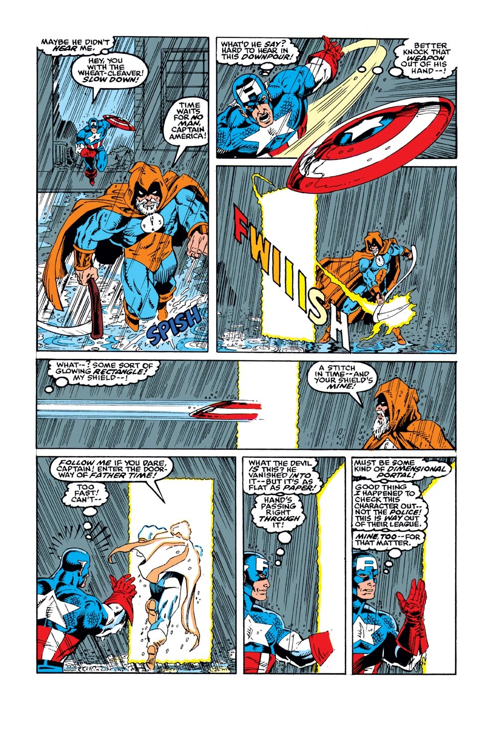 Captain America (1968) Issue #383 #316 - English 3