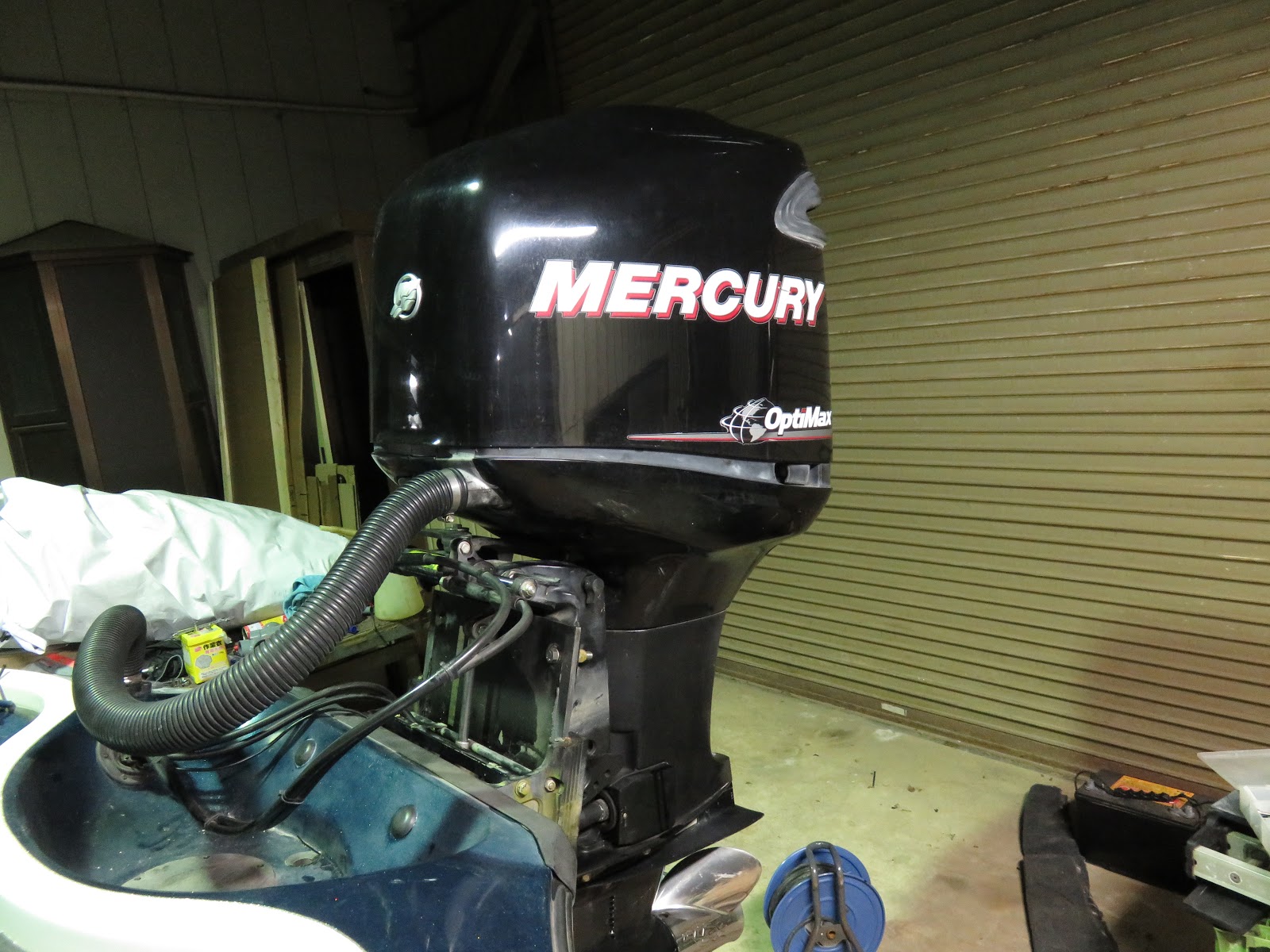 SONIC BOAT 油圧ジャック＆エンジン取り付け