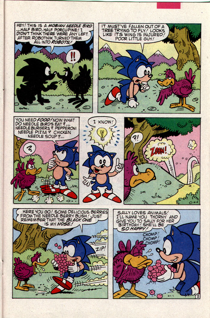 Read online Sonic The Hedgehog comic -  Issue #9 - 16