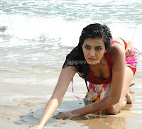 Wet, Anuradha, Mehta, At, Beach, Navel, Stills