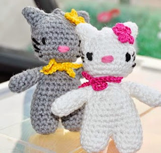 PATRON GRATIS HELLO KITTY AMIGURUMI