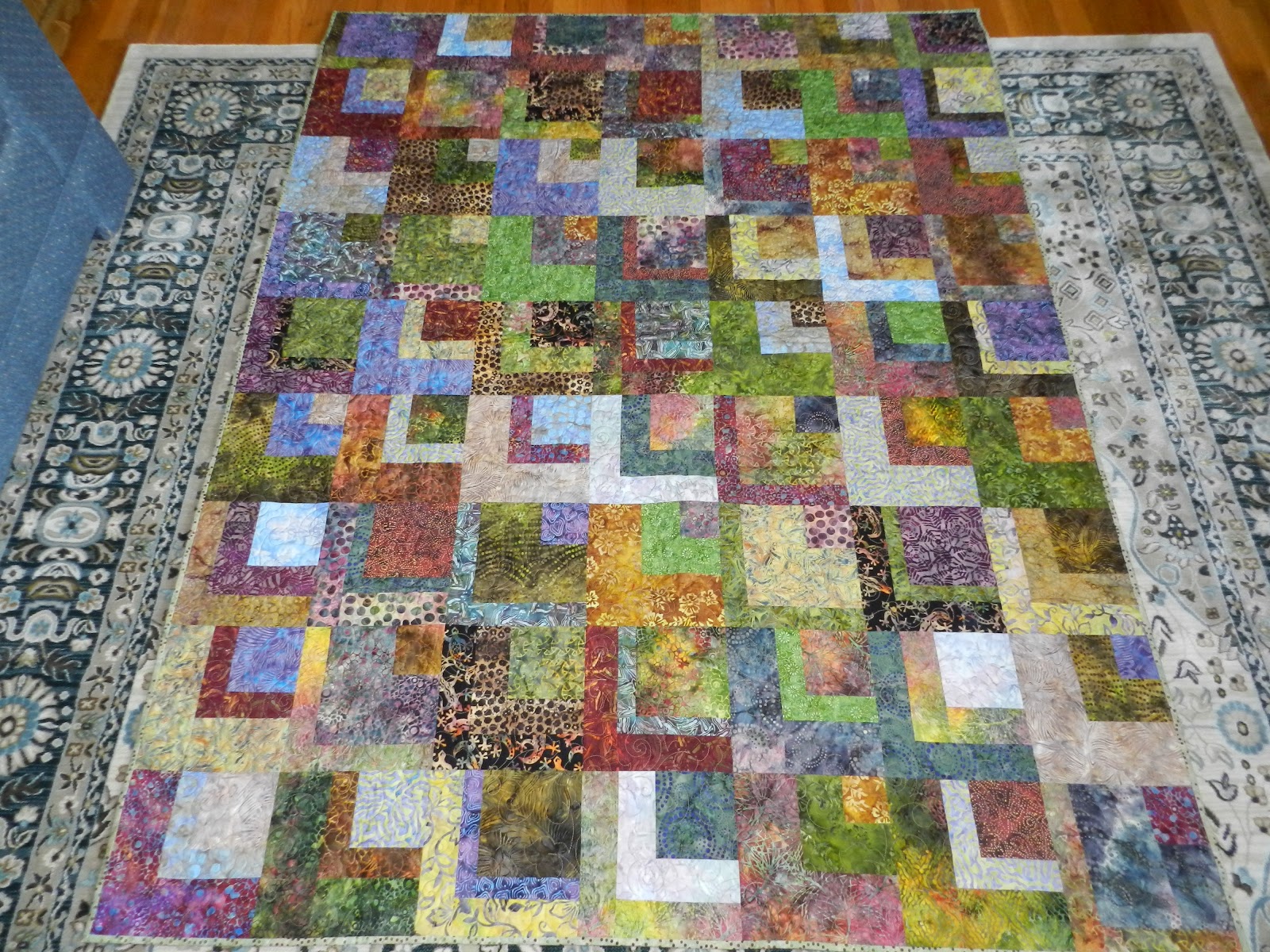 Quilty Pleasures Show & Tell Tuesday (Slice Twice Isn't It Nice