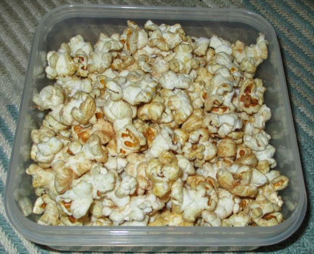 FOODSTUFF FINDS Walkers Sensations Cinnamon and Salt Popcorn (Waitrose