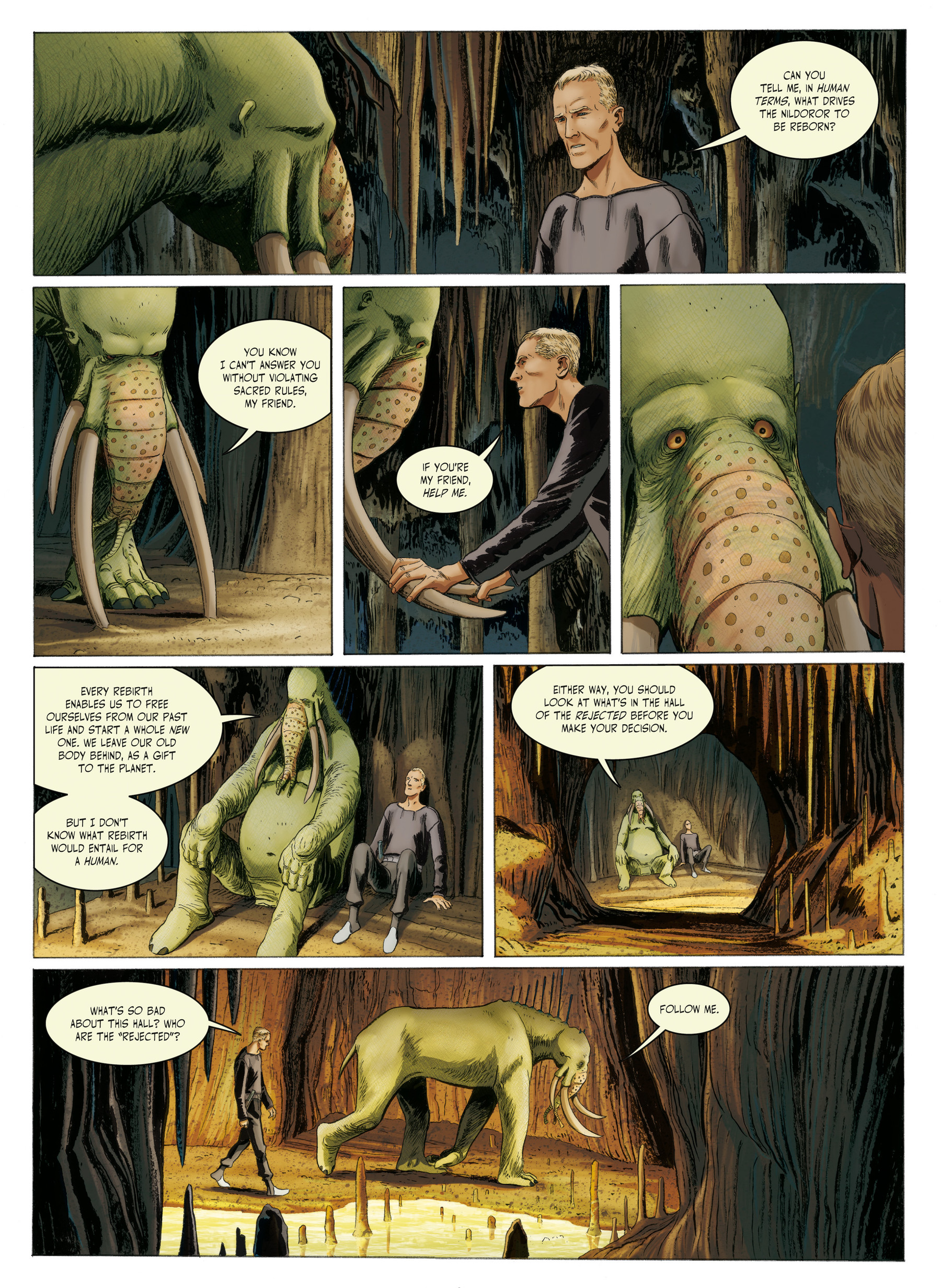Read online Robert Silverberg's COLONIES comic -  Issue #2 - 38