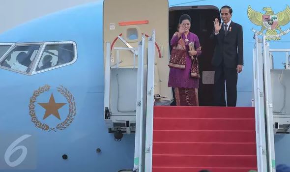 Bertolak ke Sulsel, Jokowi Hadiri Perayaan Natal dan Resmikan Bandara
