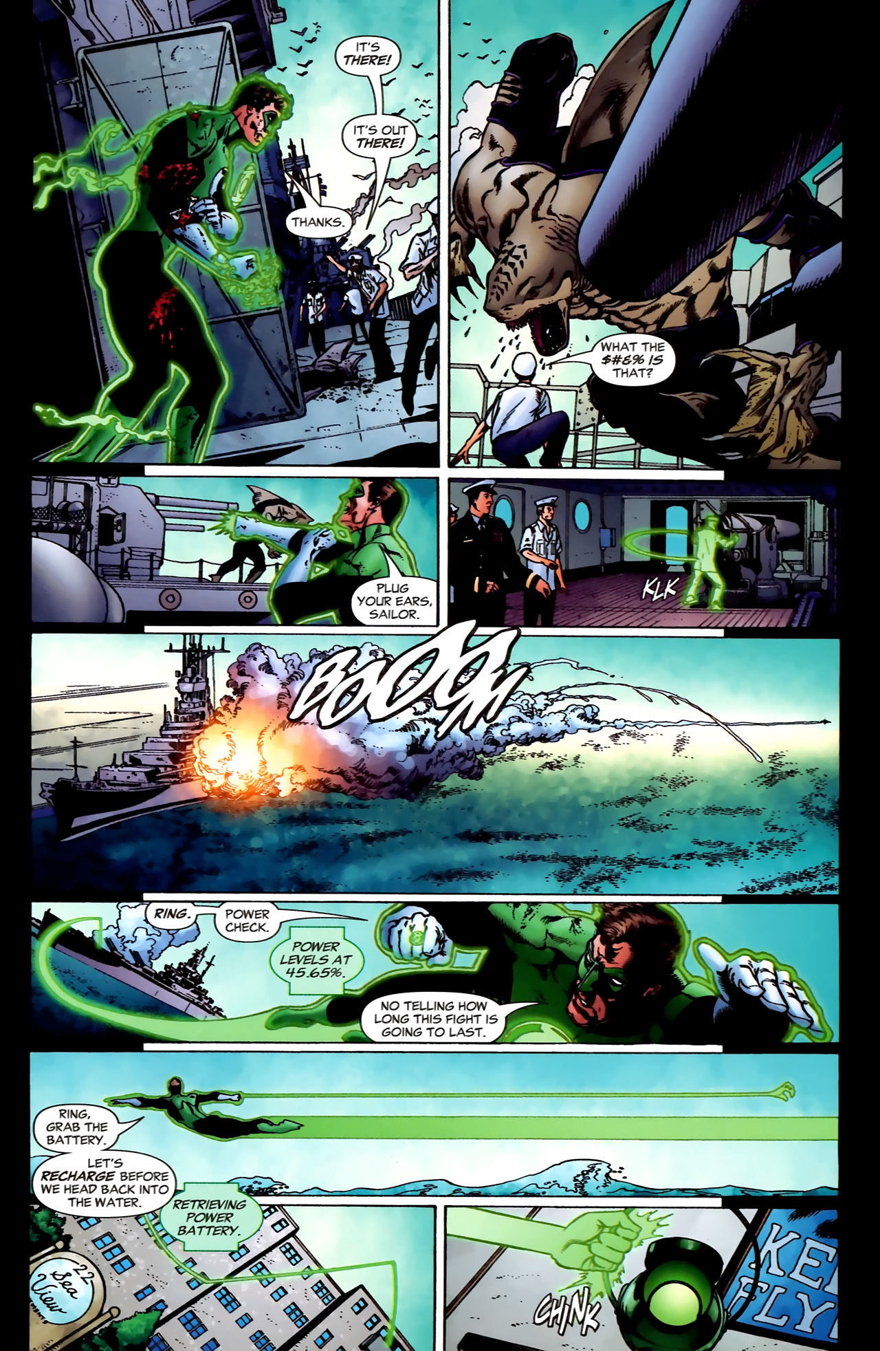 Read online Green Lantern (2005) comic -  Issue #5 - 16