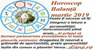 Horoscop martie 2019 Balanță